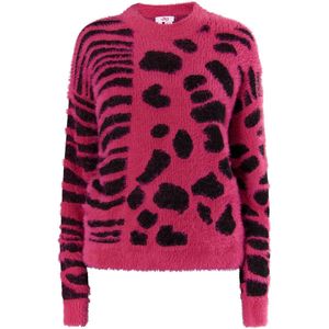 myMo - Gebreide Trui - Leo Zebra - Losse Pasvorm
