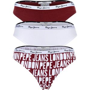 Pepe Jeans - Classic Ao - Damesbroekjes - Effen Kleur - Set van 3