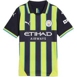 Manchester City - 2024/25 - Uitshirt - Lichtblauw/Wit - Hoogwaardige Materialen