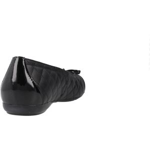 Geox - Annytah - Ballerina's - Zwart - Comfortabel en Ademend