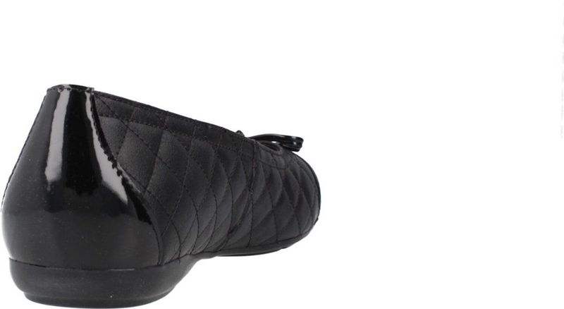 Geox - Annytah - Ballerina's - Zwart - Comfortabel en Ademend