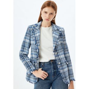 Normaal Tweed Blazer