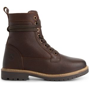 Travelin' - Kongsmark - Veterboots - Donkerbruin - Wolgevoerd