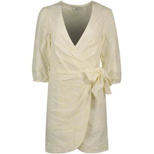 Pepe Jeans - Dasha - Korte Jurk - Beige - Korte Mouwen