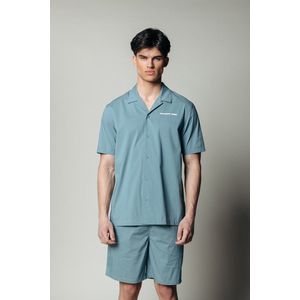 Colourful Rebel - Ezra Future - Korte Mouwen Overhemd - Regular Fit