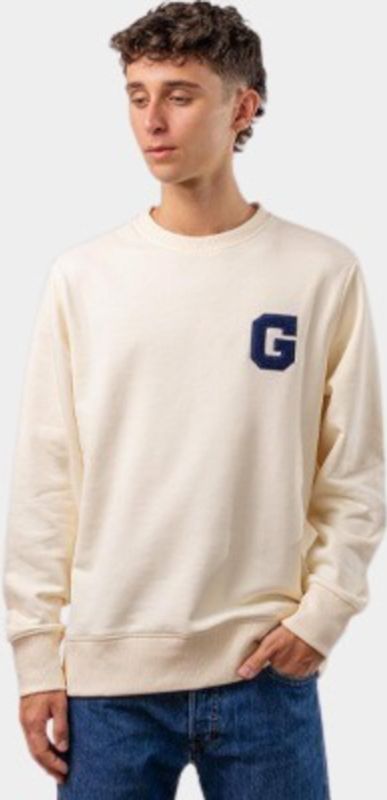 Gant Graphic Sweatshirt Beige Man