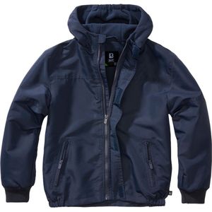 Brandit - Kids Rits Windbreaker - Marineblauw - Unisex