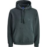 JACK&JONES - JORBLEECKER BRANDING SWEAT HOOD BF - Hoodie - Heren