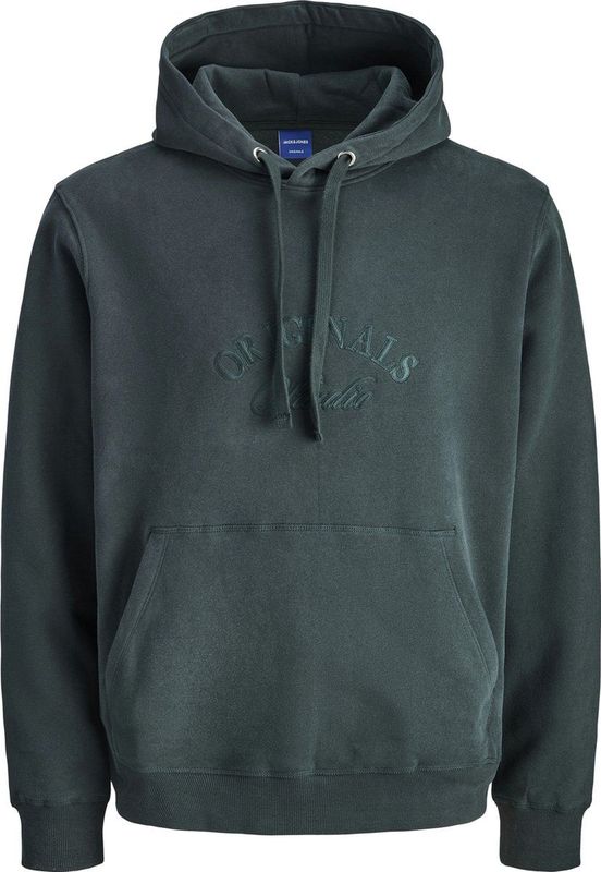 JACK&JONES - JORBLEECKER BRANDING SWEAT HOOD BF - Hoodie - Heren
