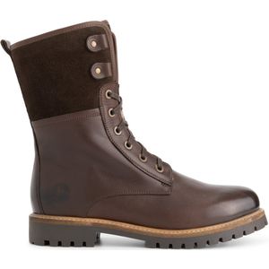 Travelin - Jostedal - Veterboots - Donkerbruin - Wolgevoerd