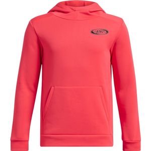 Under Armour - Ua Armour Flc Glitch Hd - Kinder Hoodie - Racer Red