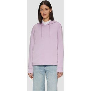 Sweatshirt - Effen - Sweatstof - Capuchon - Losse Pasvorm