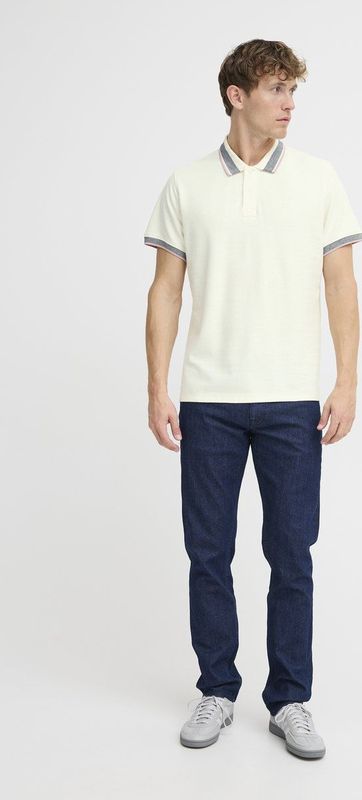 BLEND Shirt 'BHElmo'  navy / rosa / wit