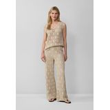 Harembroeken - Gehaakte Broek - Katoenmix - Hoge Elastische Tailleband