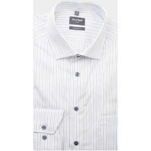 OLYMP Luxor Overhemd, modern fit, Global Kent, Natuur