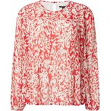 comma - Blouse - Chiffon - Lange Mouwen