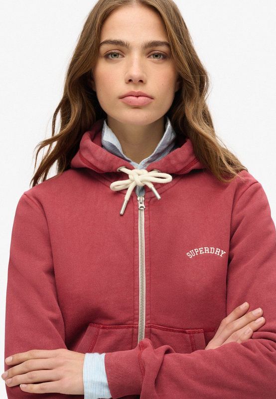 Superdry - Essential Logo Cropped Sweatshirt - Met Rits