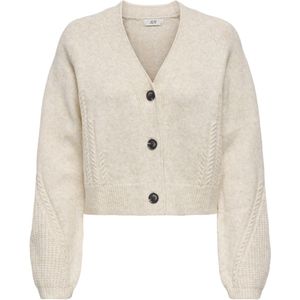 Jacqueline de Yong - Jdysusanna Vn Raglan Cardigan - Witgrijs Gemêleerd - Dames