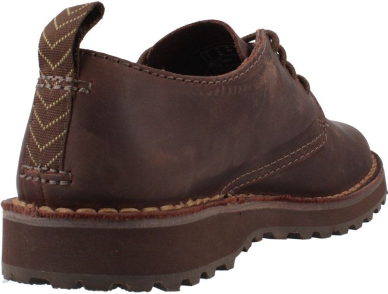 Clarks - Solsbury Lace - Leren Schoen - Bruin - Casual