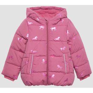 s.Oliver - Outdoorjas - Glinsterend - Gewatteerd - Fleece Voering