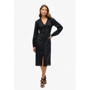 Superdry - Halflange jurk met kanten rand - Dames - Jurken
