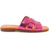 Red-Rag - 79662 Slippers - Rood/Fuchia/Rose - Gezondheidsslippers