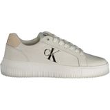 CK Jeans - Model Lea Wo - Sneakers - Wit - Gemaakt van 50% Gerecycled Polyester