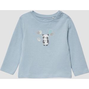 s.Oliver - T-Shirt - Katoen - Met Pandaprint