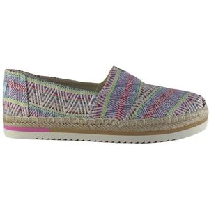 TOMS Shoes - ALPARGATA PLATFORM ROPE - Instappers - Roze - Multi