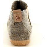 Rohde - Rivoli-D - Pantoffel - Beige - Vilt - PU Zool