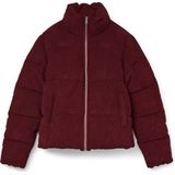 Vmdebra - Gequilte Jas - Hoge Hals - Kort - Voorzakken - Lange Mouwen - Gerecycled Polyester Vulling