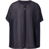 s.Oliver - Blouse - Chiffon - Transparant - Oversized Pasvorm