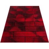 Muratap - Beta Vloerkleed - Rood - Laagpolig - Polypropyleen