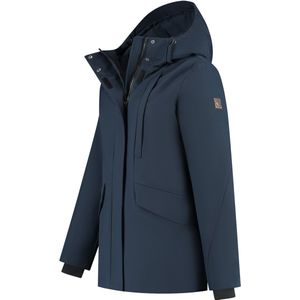 Travelin - Lisbet - Parka Winterjas - Navy - Waterdicht