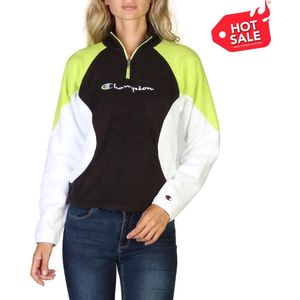 Champion - Dames - Half Zip Sweater - Zwart - Fleece