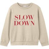 Sweatshirt - Regular Fit - Geborstelde Sweatstof - Lange Mouwen