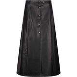 HV Society - HVS Rita - Rok - Veganistisch Leer - Over-de-knie Lengte