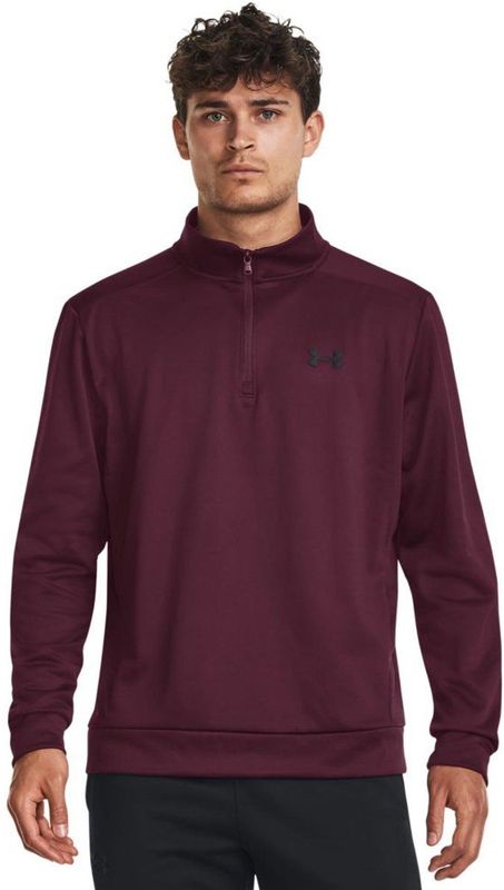 Under Armour - Armour Fleece® ¼ Zip - Funktionsshirt - Maroon