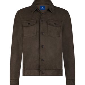 Blue Industry - Bruin Jack - Heren - Duurzaam - Klassieke Kraag - Knoopsluiting