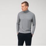 OLYMP - Casual Coltrui - Marine - Lange Mouw - 100% Katoen