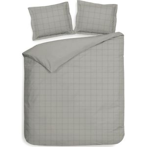 Dekbedovertrek Heckett Lane Diamante - Cloud Grey