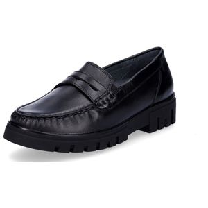 Waldläufer leren dames slipper Serena zwart 4