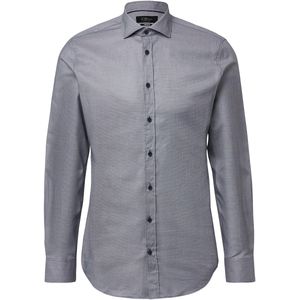 Shirt - Gedessineerd Overhemd - Lange Mouwen - Getailleerde Pasvorm