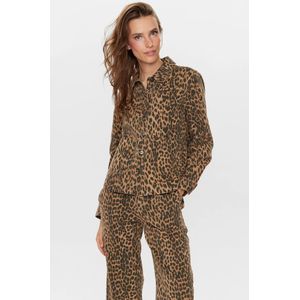 Nümph - Tiger's Eye - Jas - Bruin - Denim