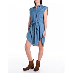 REPLAY - Zomerjurk - Blauw - Denim