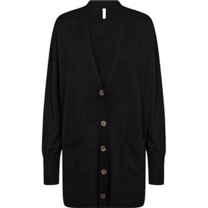 Soyaconcept Gebreid vest 'Dollie'  zwart