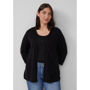 s.Oliver - Strickjacke - Vest - Zacht - Fijngebreid Katoen