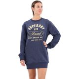 Shirtjurk - Metallic Logo - Ronde Hals - Geribde Boorden - Losse Pasvorm