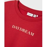 Sweatshirt - Regular Fit - Geborstelde Sweatstof - Lange Mouwen