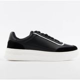 Guess - Winno 3 - Sneakers - Zwart - EU 40 - Echt Leer